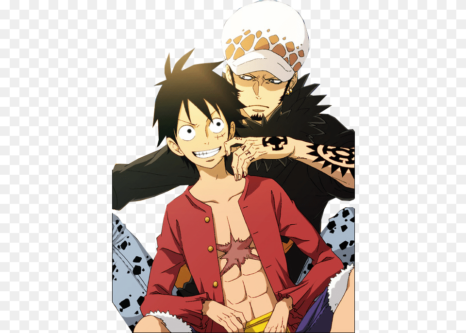 Luffy And Law, Book, Comics, Publication, Adult Png Image
