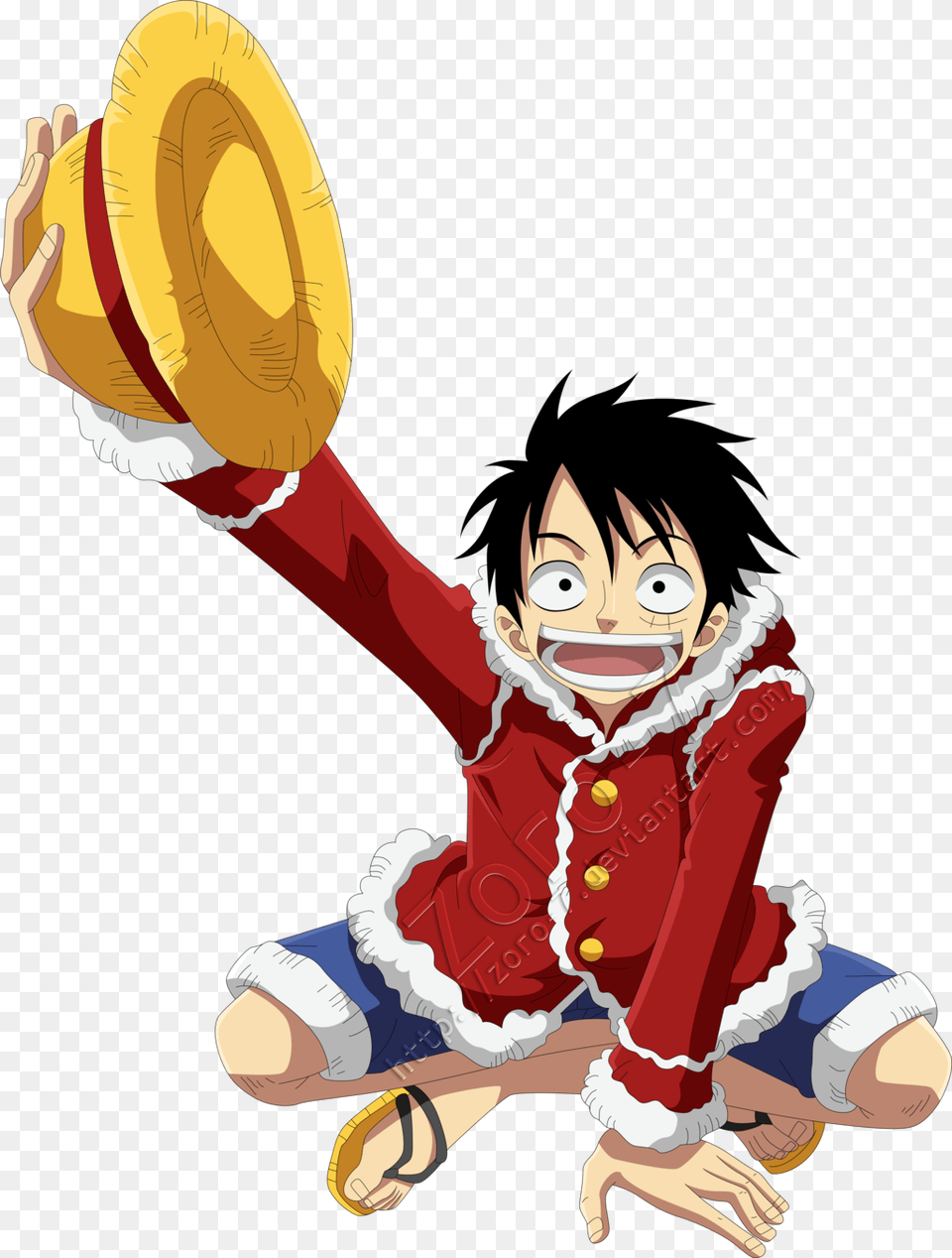 Luffy New World One Piece Luffy Render, Book, Comics, Publication, Face Free Png Download