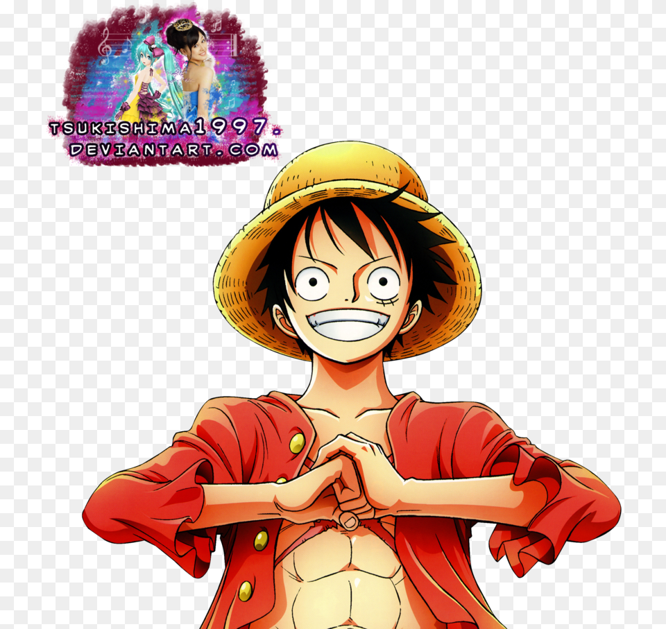 Luffy One Piece Logo, Book, Publication, Comics, Adult Png Image