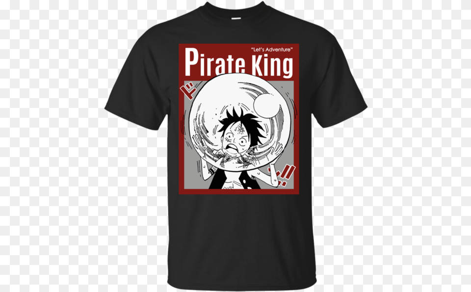 Luffy One Piece There39s Really A Wolf Tshirt, T-shirt, Book, Clothing, Comics Free Png Download