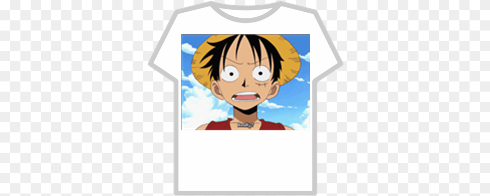 Luffy Really500png Roblox Kobe Bryant Shirt Roblox, Book, Clothing, Comics, Publication Free Png Download