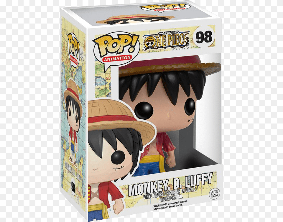 Luffy Vinyl Figure, Book, Comics, Publication, Baby Free Png Download