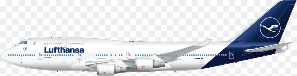 Lufthansa Plane, Aircraft, Airliner, Airplane, Transportation Free Png Download