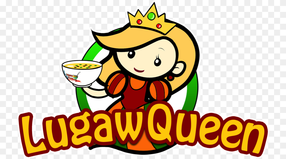 Lugaw Queen Franchise Logo Cartoon, Food, Lunch, Meal, Face Png Image