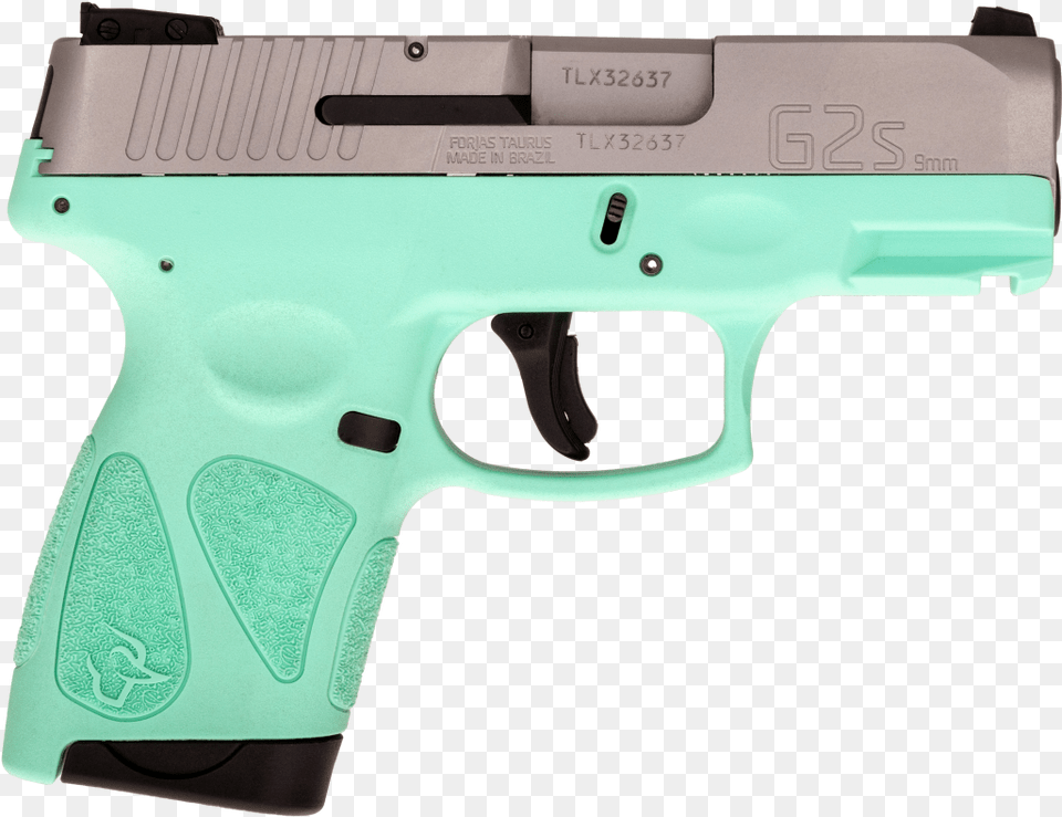 Luger Taurus 9mm Teal, Firearm, Gun, Handgun, Weapon Free Png Download