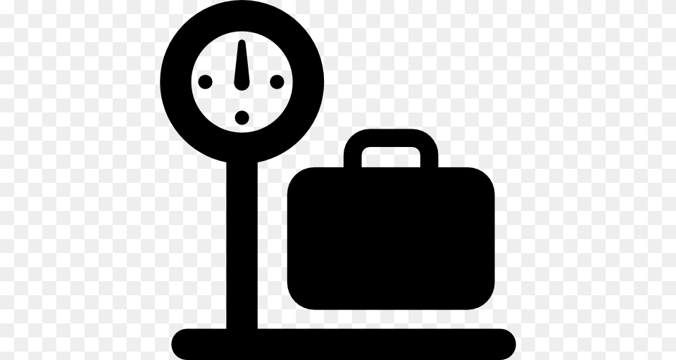 Luggage Clipart Check, Gray Free Transparent Png