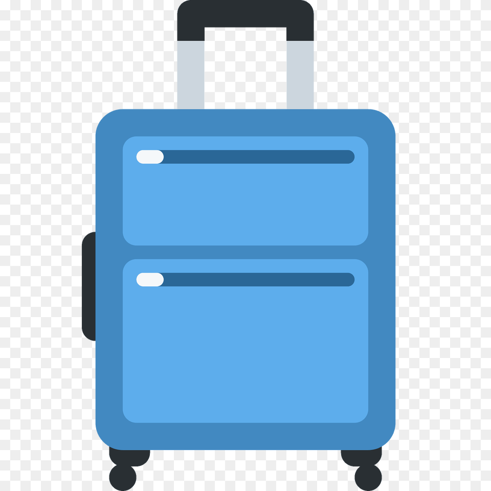 Luggage Emoji Clipart, Baggage, Suitcase Free Transparent Png
