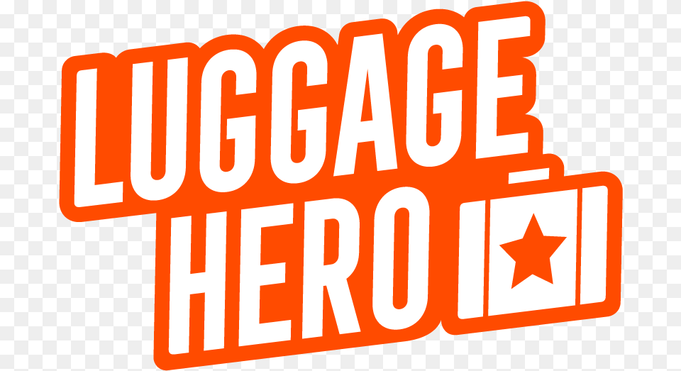 Luggage Storage In Macy Herald Square Luggage Hero Logo, First Aid, Text, Symbol Free Png Download