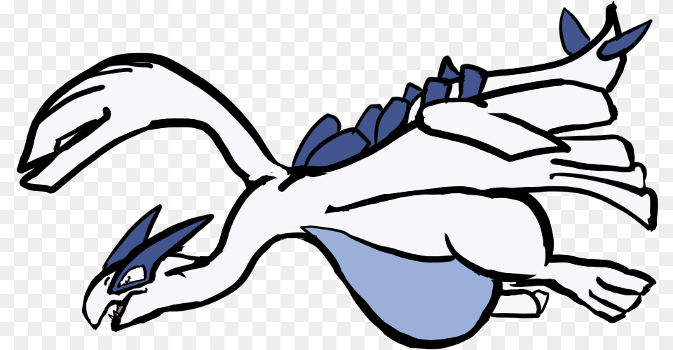 Lugia, Stencil, Baby, Person, Animal Free Transparent Png