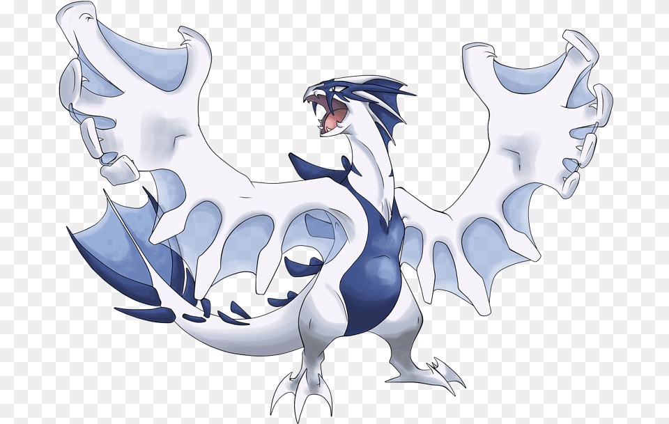 Lugia, Dragon, Animal, Kangaroo, Mammal Png Image