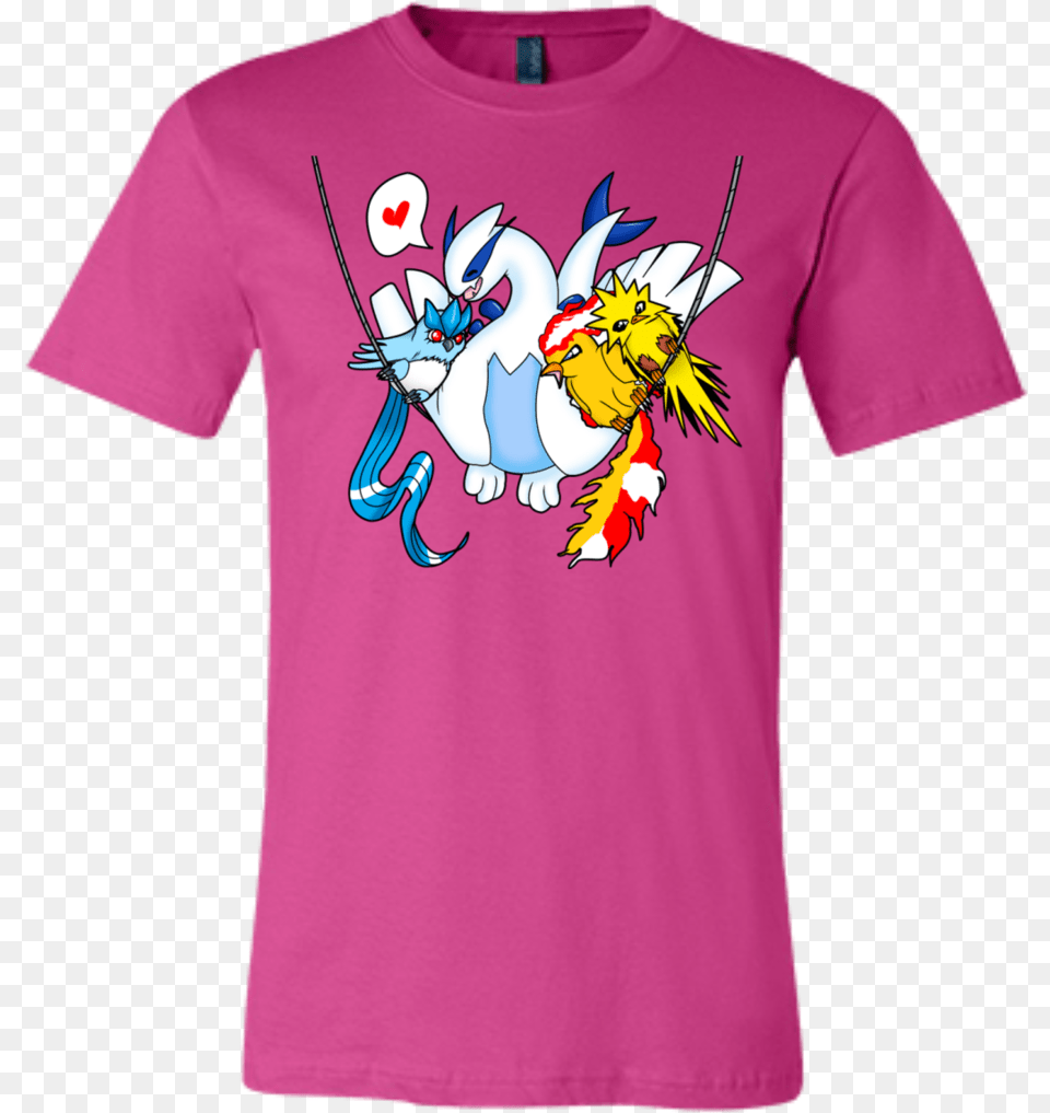 Lugia, Clothing, T-shirt Free Png Download