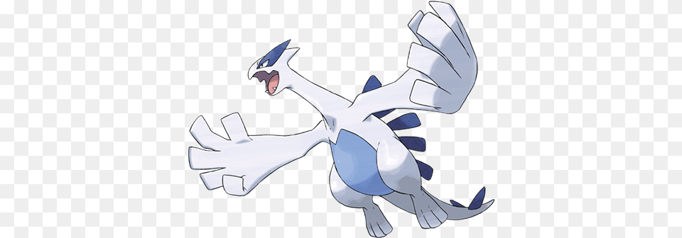 Lugia Pokemon Lugia, Animal, Bird, Flying, Appliance Free Transparent Png