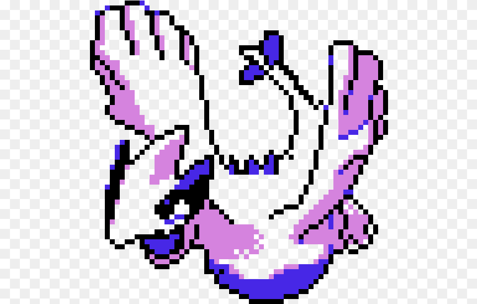 Lugia Pokemon Plata Gbc Lugia, Purple, Art, Electronics, Hardware Free Transparent Png