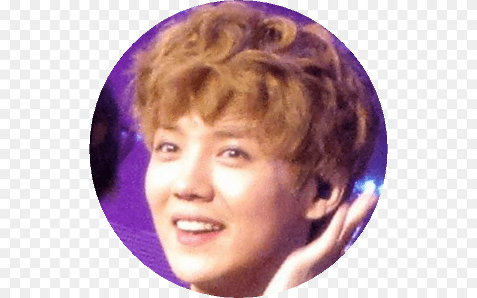 Luhan Circle, Face, Happy, Head, Person Free Png Download
