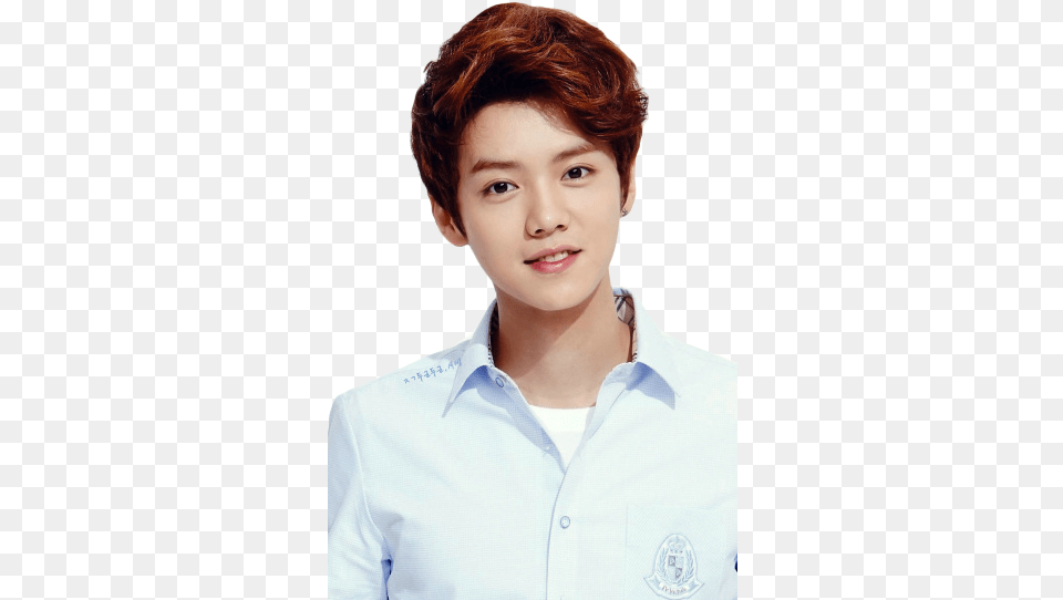 Luhan His Leave Lu Han, Person, Face, Head, Portrait Png Image