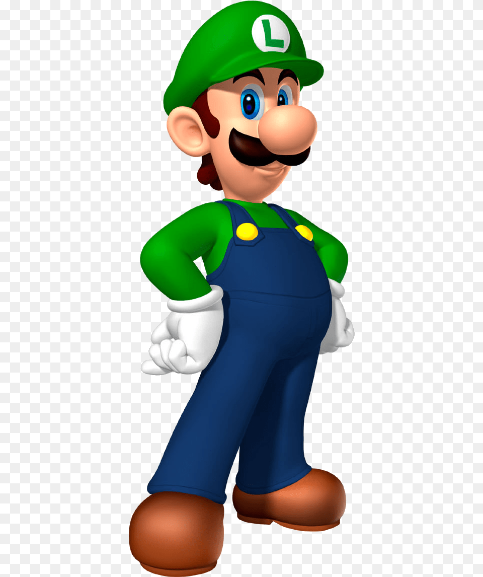 Luigi, Baby, Person, Face, Head Free Transparent Png