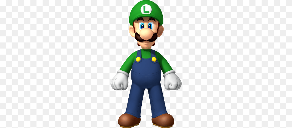 Luigi, Baby, Person, Game, Super Mario Png Image