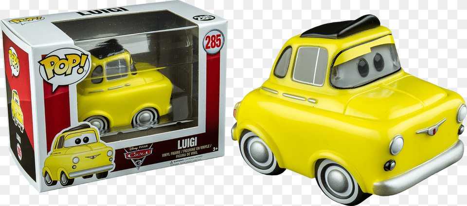 Luigi Cars 3 Funko Pop, Car, Machine, Transportation, Vehicle Free Png Download