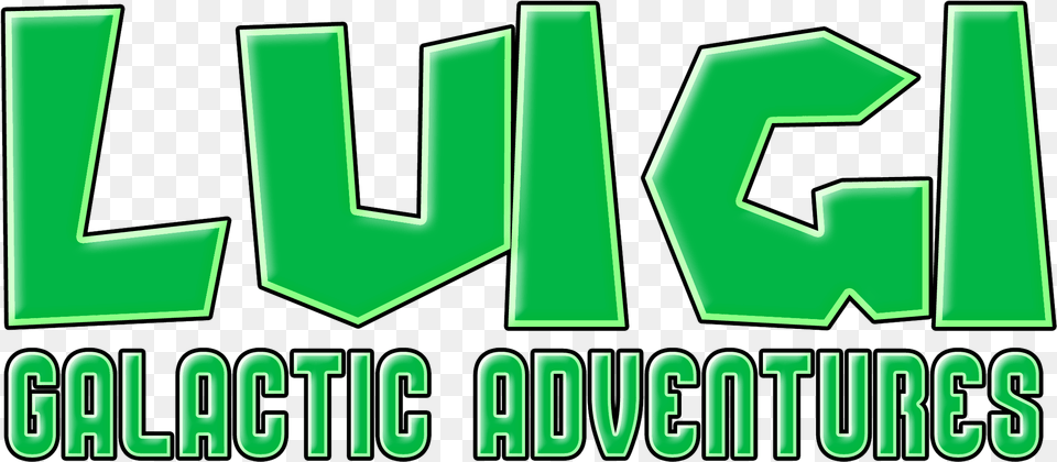 Luigi Galactic Adventures, Green, Symbol, Scoreboard, Text Free Transparent Png