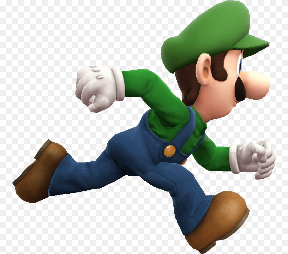 Luigi Gif Luigi Running, Baby, Person, Game, Super Mario Png