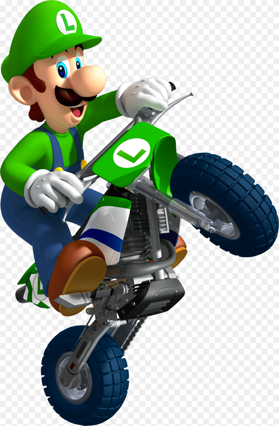 Luigi Mario Kart Characters, Wheel, Machine, Person, Baby Png