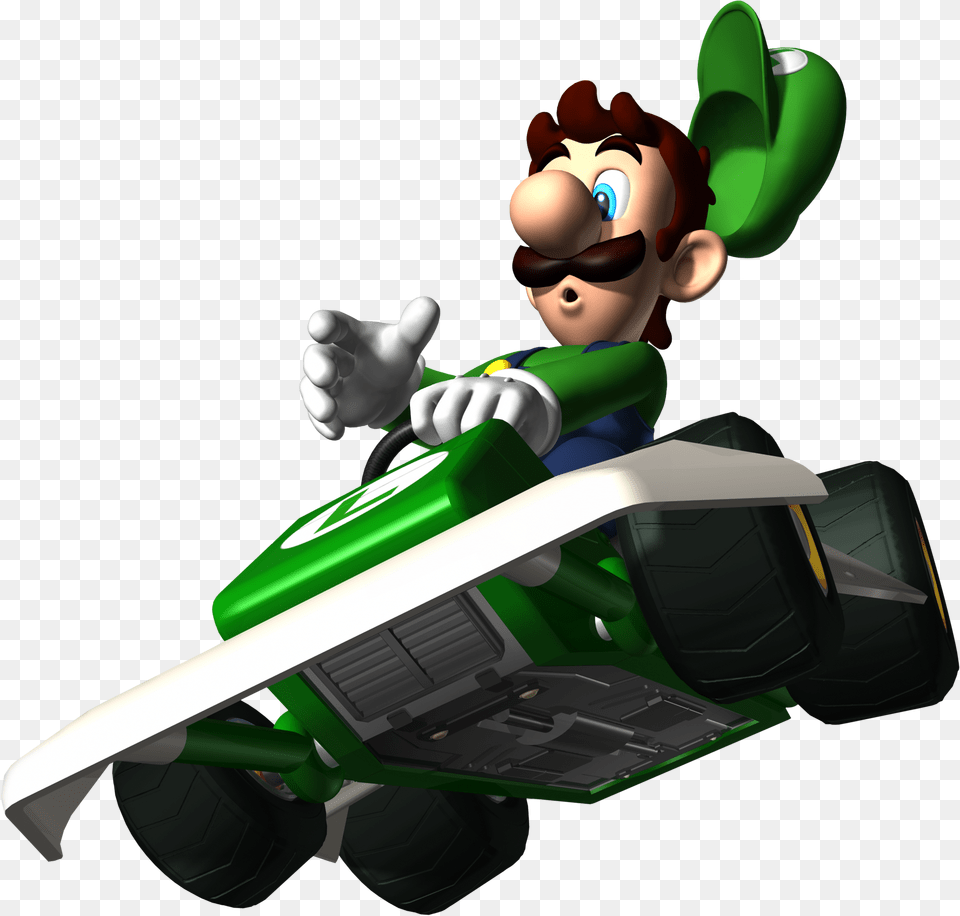 Luigi Mario Kart Ds, Baby, Person, Grass, Plant Free Transparent Png