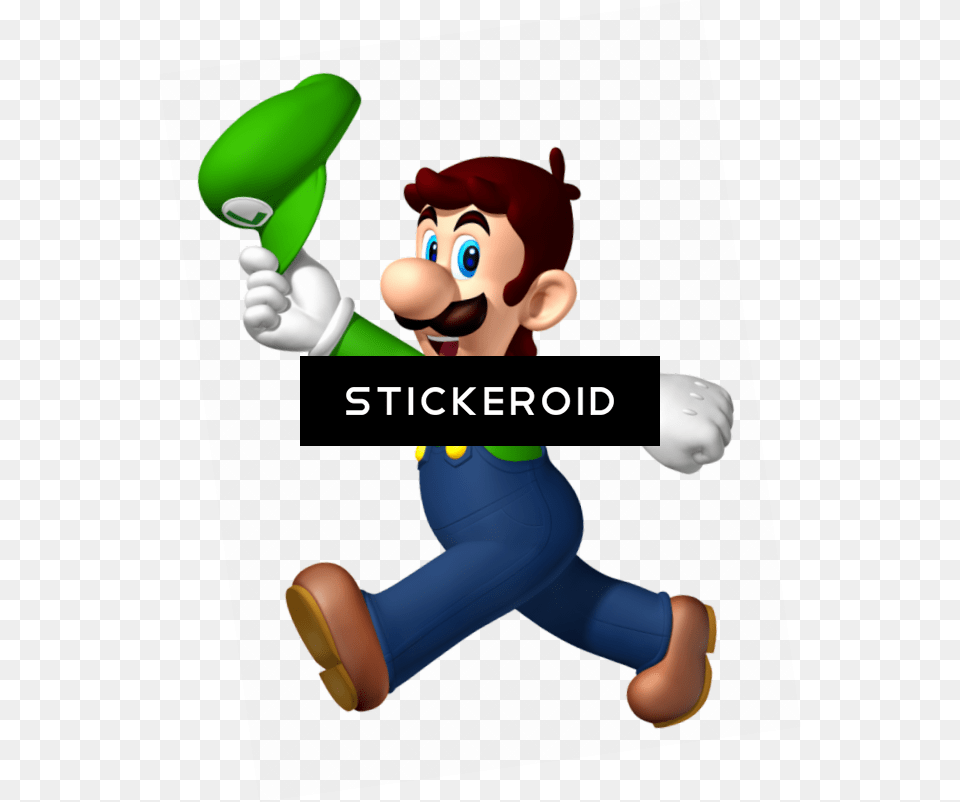 Luigi Official Super Mario Brothers 2018 Wall Calendar, Game, Super Mario, Smoke Pipe, Baby Free Transparent Png