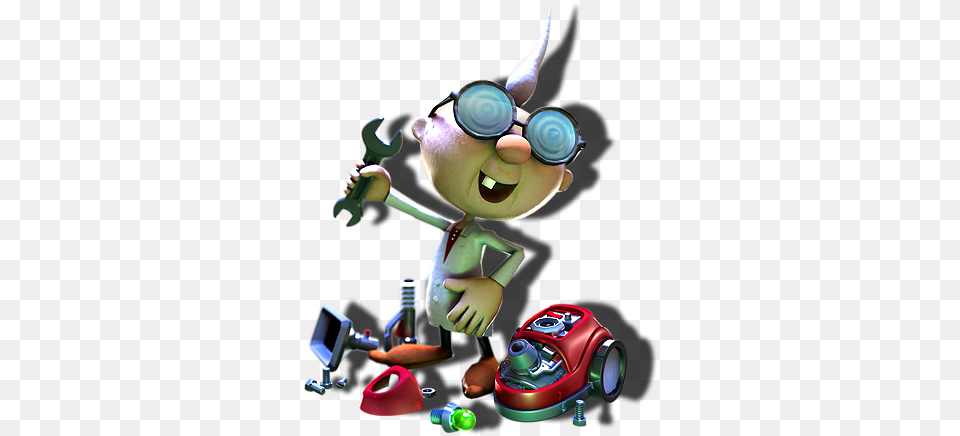 Luigi S Mansion 2 Profesor Fesor, Baby, Person Png Image