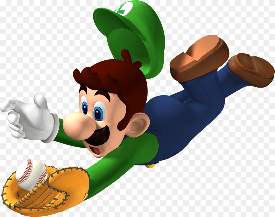 Luigi Superstar Mario Mario Superstar Baseball Luigi, Ball, Baseball (ball), Clothing, Sport Free Png