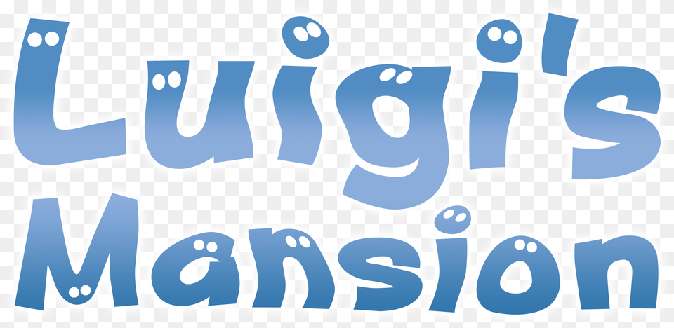 Luigis Mansion Gamecube Logo Mansion Logo, Text Free Png Download
