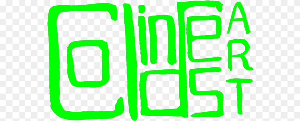 Luis Colindres Artist Shop Artist, Green, Light, Neon, Text Png Image