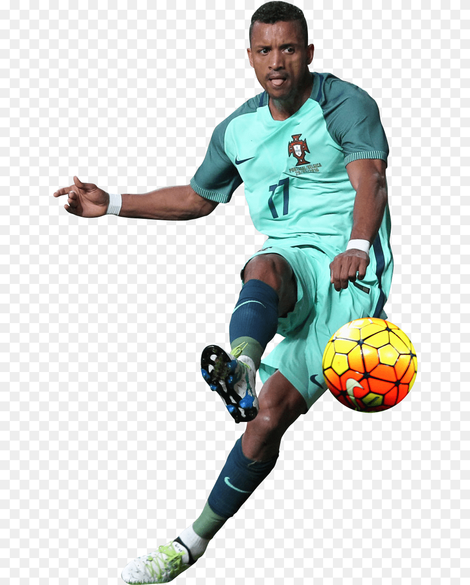 Luis Nani Render Kick Up A Soccer Ball, Sport, Person, Hand, Football Free Png