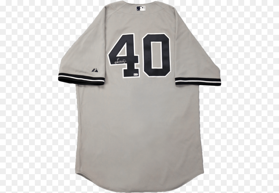 Luis Severino Autographed New York Yankees Baseball Uniform, Clothing, Shirt, T-shirt, Jersey Free Png Download