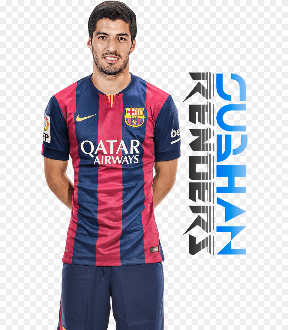 Luis Suarez Transparent Background, Clothing, Shirt, Adult, Person Free Png Download