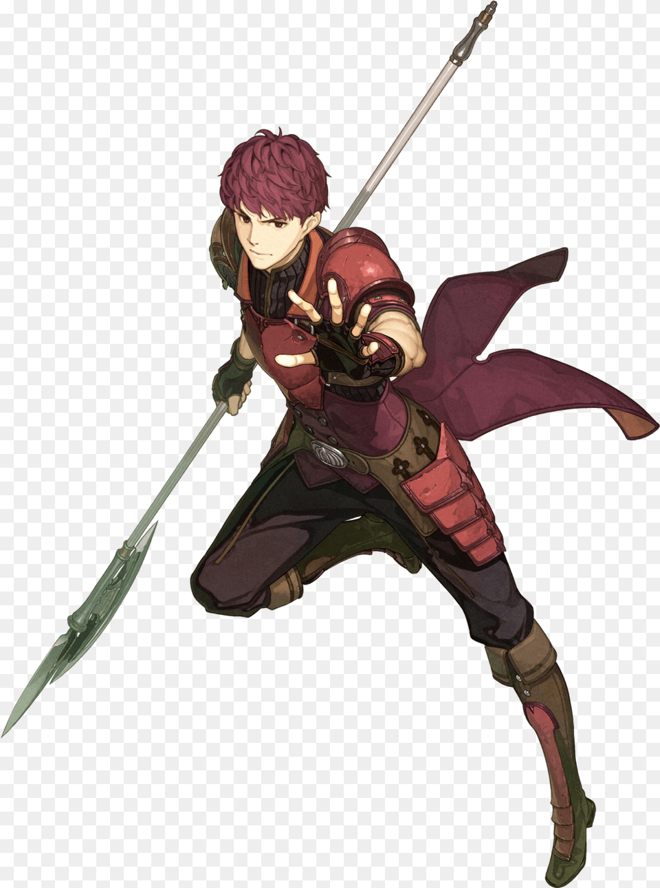Lukas Fire Emblem Character Art, Spear, Weapon, Person, Face Png Image