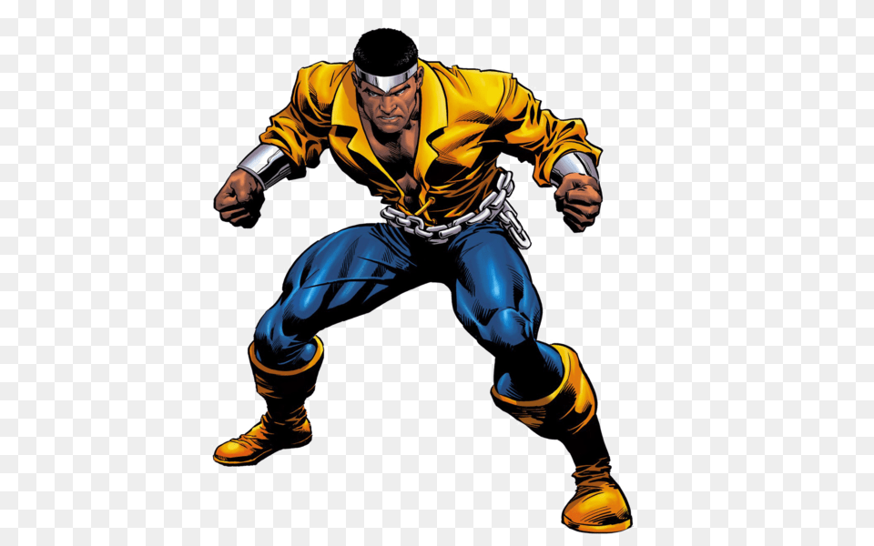 Luke Cage, Adult, Person, Man, Male Png Image