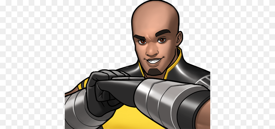 Luke Cage From Marvel Avengers Academy 002 Marvel Avengers Academy Luke Cage, Adult, Female, Person, Woman Free Png Download