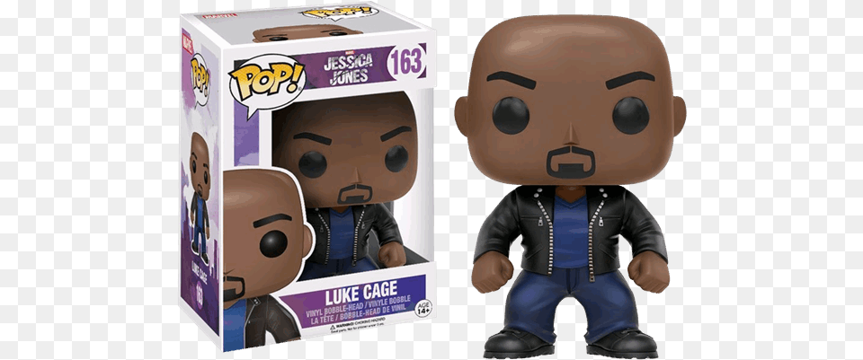 Luke Cage Funko Pop, Toy, Baby, Person, Figurine Png Image