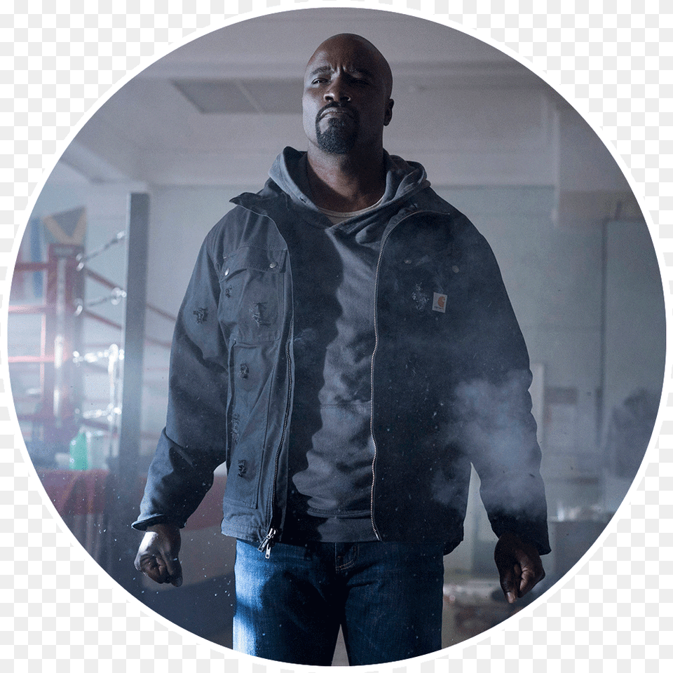 Luke Cage Netflix Transparent Bullet Proof Black Man, Adult, Person, Pants, Male Png