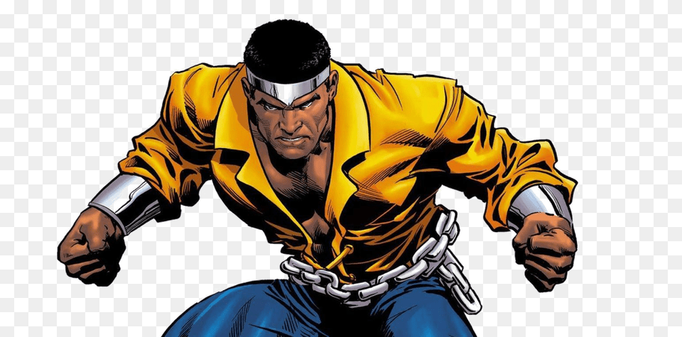 Luke Cage Photo Luke Cage, Adult, Male, Comics, Book Free Png Download