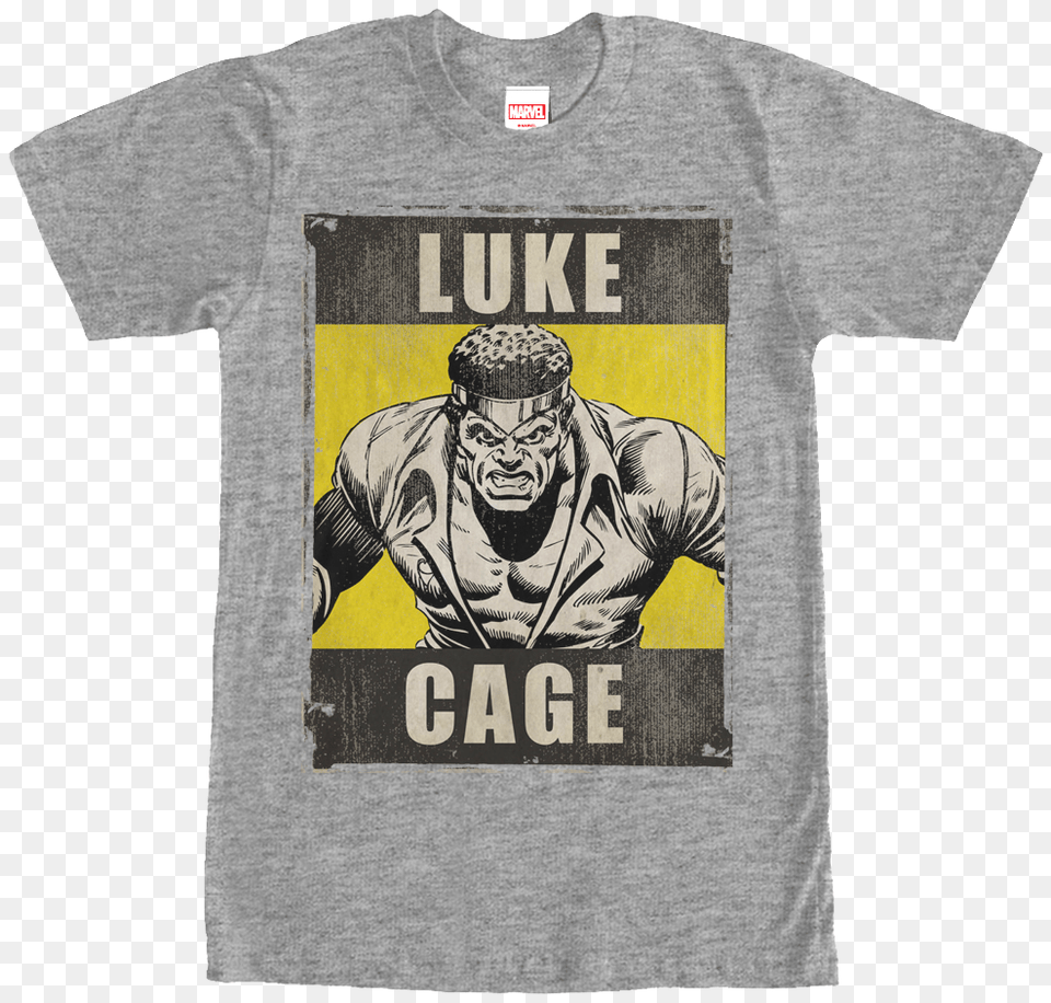 Luke Cage T Shirt Best Gift Luke Cage Hoodiet Shirtmug Blacknavypinkwhite, Clothing, T-shirt, Adult, Male Free Transparent Png