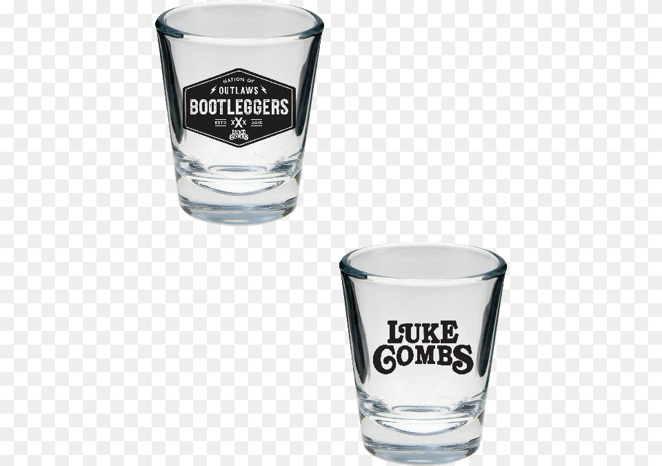 Luke Combs Bootleggers Shotglass Personalized Wedding Design Tapered Shot Glass, Cup Free Png Download