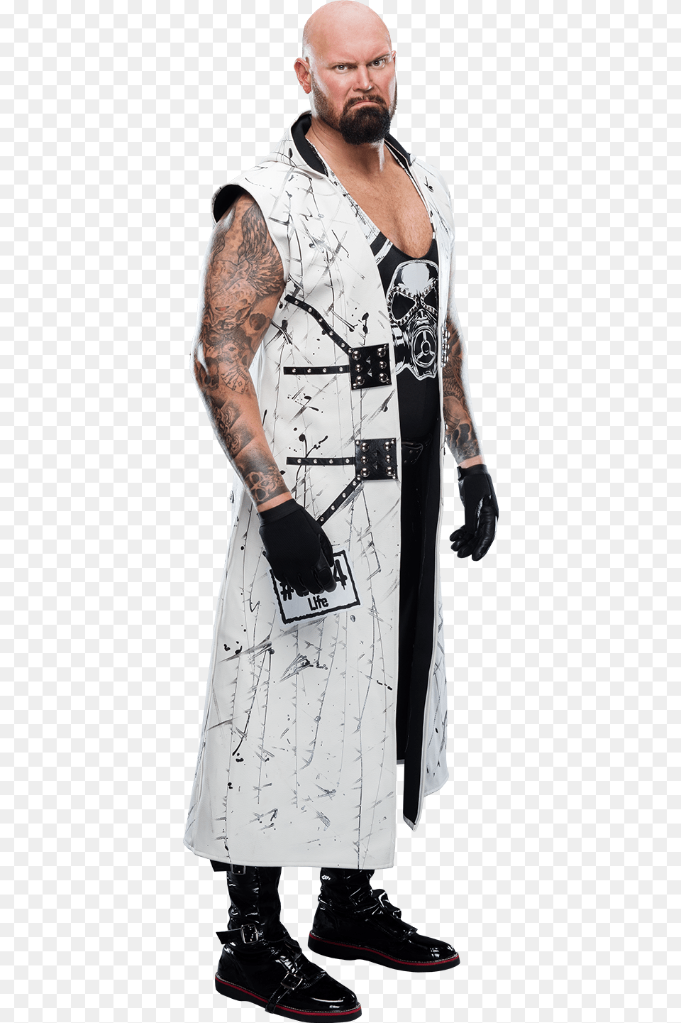 Luke Gallows, Tattoo, Skin, Person, Adult Free Png