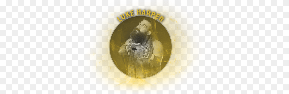 Luke Harper Crystal, Beard, Face, Head, Person Free Png Download