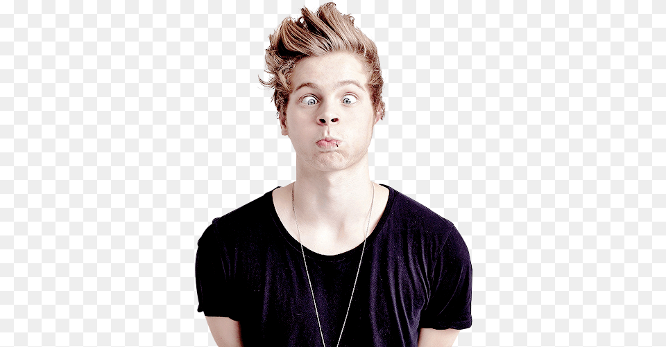 Luke Hemmings And 5 Seconds Of Summer Image Luke Hemmings, Accessories, Portrait, Photography, Face Free Transparent Png