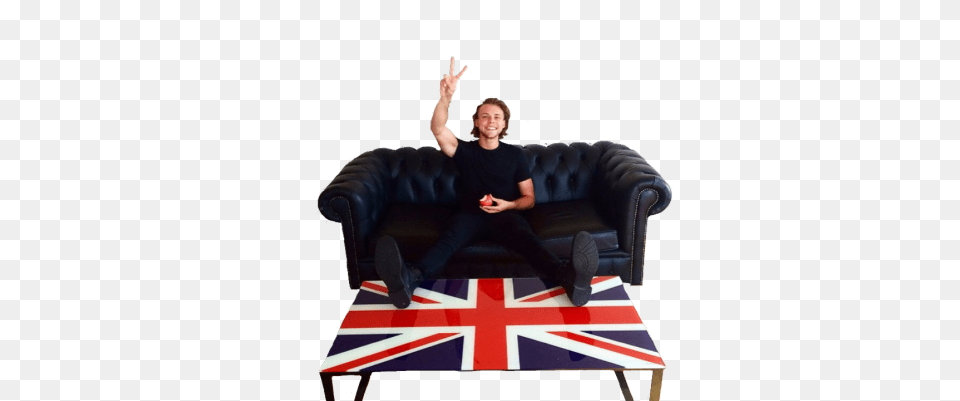 Luke Hemmings Tumblr, Couch, Furniture, Person, Clothing Free Png Download