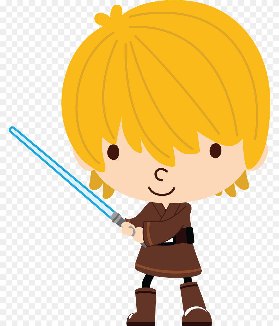 Luke Skywalker Clipart Cute, Baby, Person, People, Face Png Image