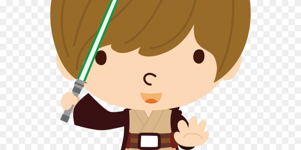 Luke Skywalker Clipart Star Wars Characters, Baby, Person Free Png Download