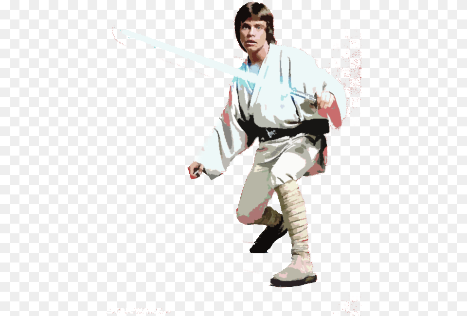 Luke Skywalker Clipart Transparent Background Luke Skywalker Transparent Background, Person, Martial Arts, Sport, Karate Png