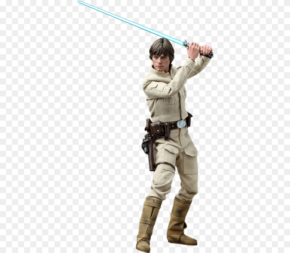 Luke Skywalker File Star Wars Luke Skywalker, Weapon, Sword, Person, Man Png Image